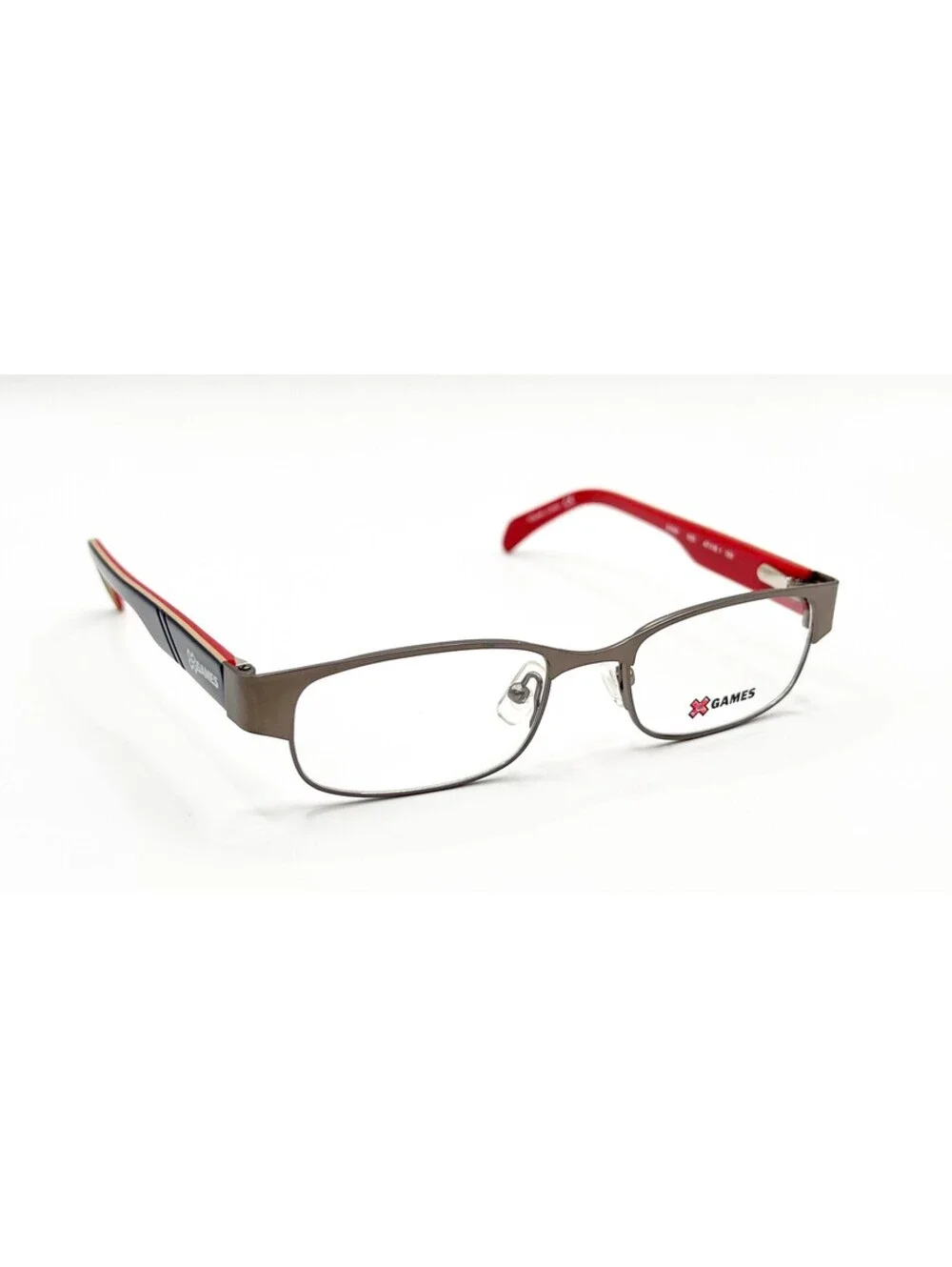 X Games Biker 033 Satin Gunmetal Authentic Eyeglasses 47-16-130